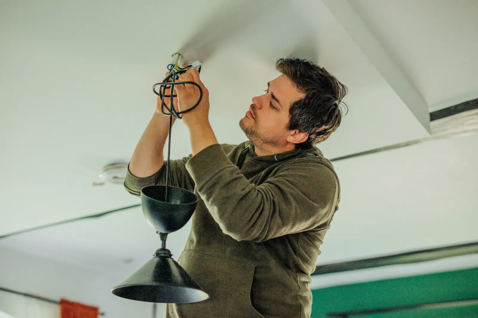Electrical service by Garrels Company